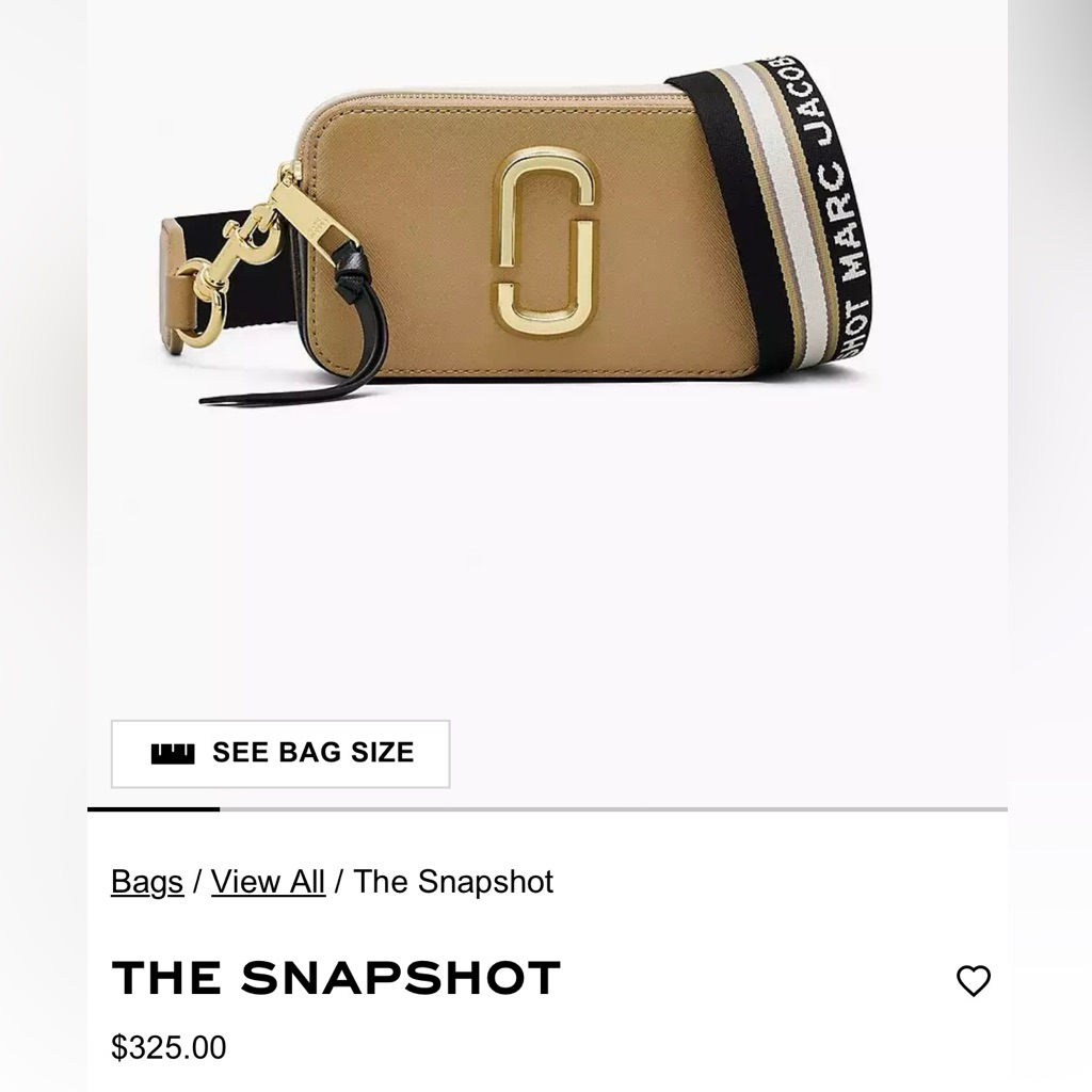 Marc Jacobs The Snapshot325 In StoreOnline